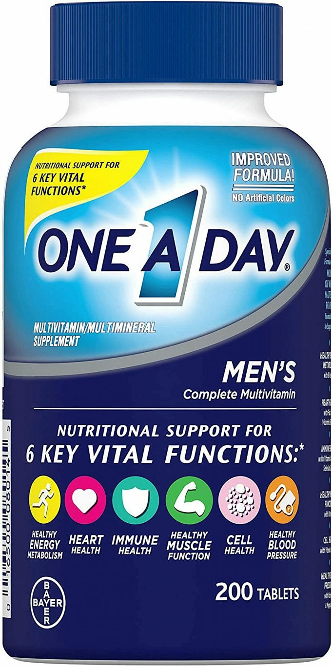 One A Day Men's Multivitamin Health Formula Supplement Bewertung